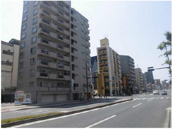 広島市西区中広町、マンションの外観画像です