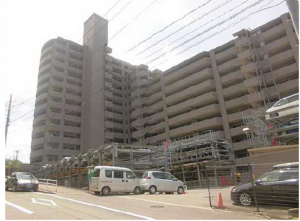 広島市西区井口台、マンションの外観画像です
