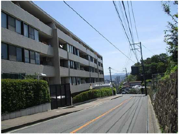 広島市西区三滝本町、マンションの外観画像です