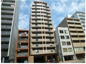 広島市中区大手町、マンションの外観画像です