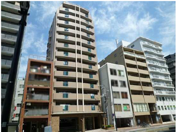 広島市中区大手町、マンションの外観画像です