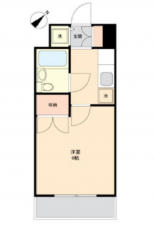 広島市南区大州、収益物件/マンションの間取り画像です