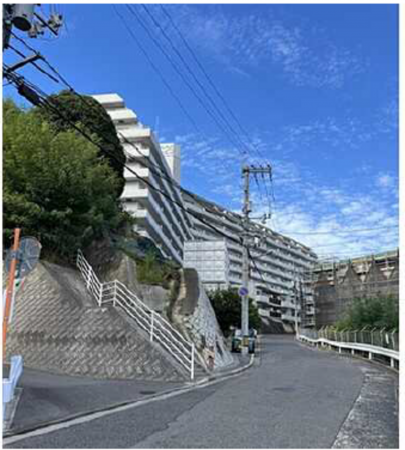 広島市東区牛田旭、マンションの画像です