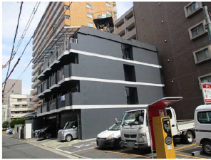 広島市西区横川町、収益物件/マンションの外観画像です