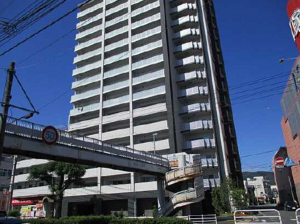 広島市西区天満町、マンションの外観画像です