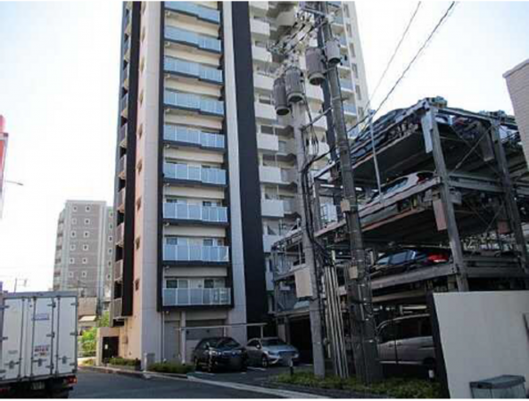 広島市西区天満町、マンションの外観画像です
