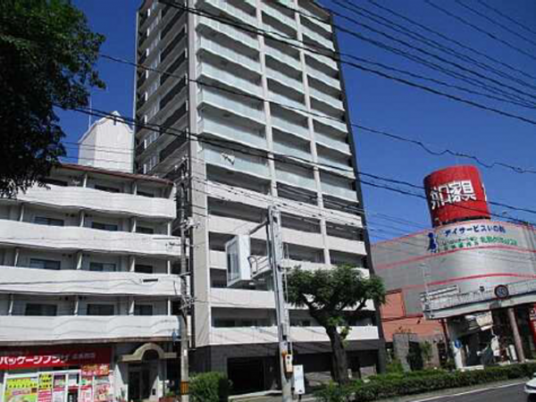 広島市西区天満町、マンションの外観画像です