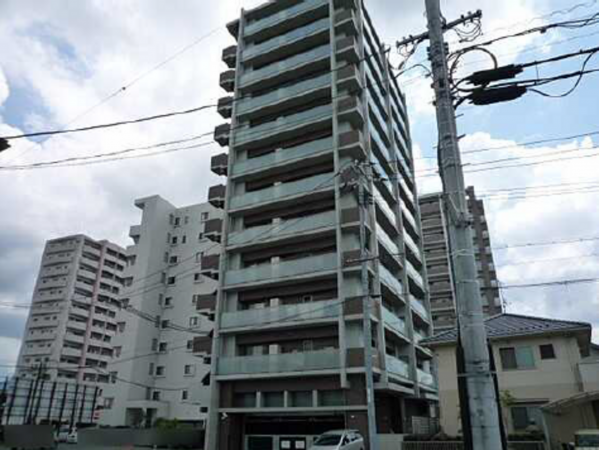 広島市南区段原山崎、マンションの外観画像です