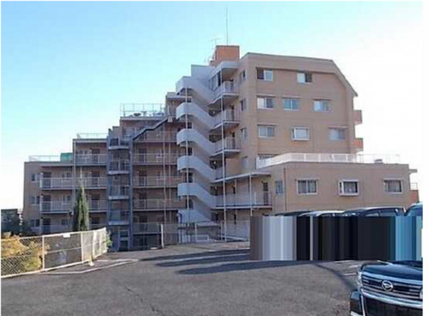 広島市西区高須、マンションの外観画像です