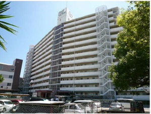 広島市南区宇品御幸、収益物件/マンションの外観画像です