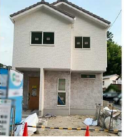 広島市南区南大河町、新築一戸建ての外観画像です