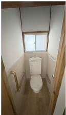 広島市西区己斐上、収益物件/住宅のトイレ画像です