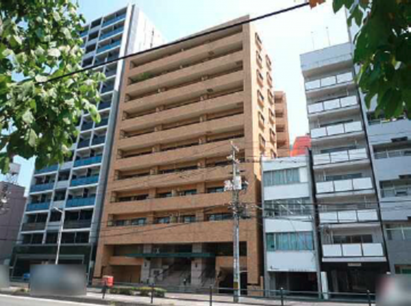 広島市南区大須賀町、マンションの外観画像です