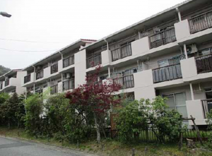 広島市西区鈴が峰町、マンションの外観画像です