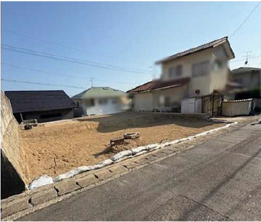 広島市西区己斐東、土地の画像です
