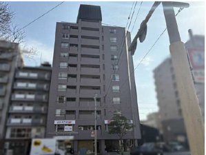 広島市中区河原町、マンションの外観画像です