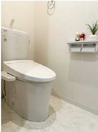 広島市中区吉島東、マンションのトイレ画像です