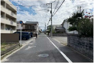 広島市西区草津東、土地の画像です