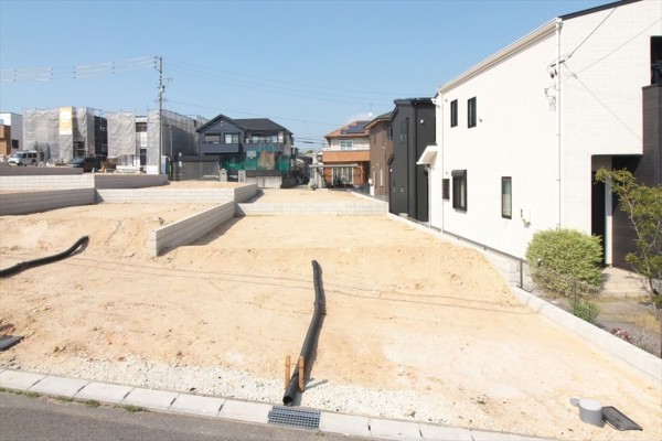 名古屋市緑区桶狭間神明、土地の画像です
