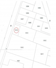 名古屋市天白区音聞山、土地の間取り画像です