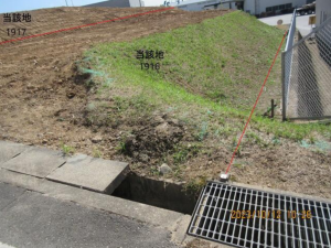 名古屋市緑区大根山、土地の画像です