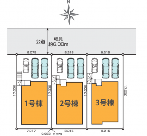 名古屋市天白区平針南、新築一戸建ての画像です