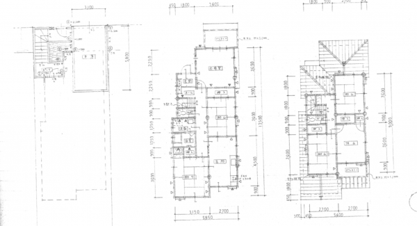 名古屋市天白区鴻の巣、中古一戸建ての間取り画像です