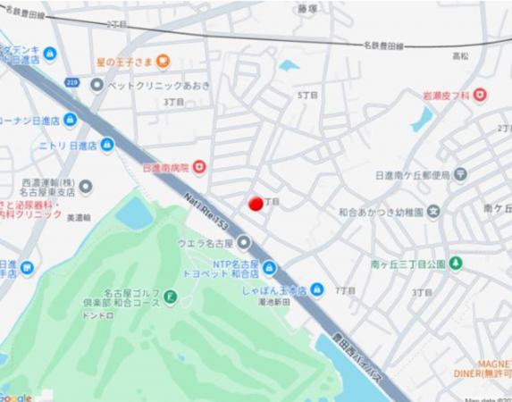 日進市藤塚、土地の画像です