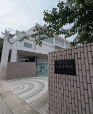 名古屋市千種区谷口町、マンションの小学校画像です