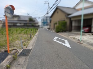 名古屋市中川区、土地の外観画像です