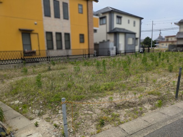 名古屋市中川区、土地の外観画像です