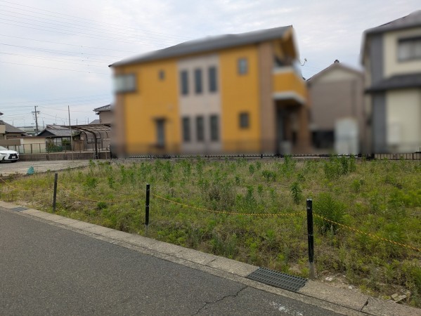 名古屋市中川区、土地の外観画像です