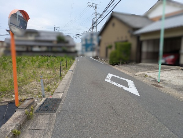 名古屋市中川区、土地の外観画像です