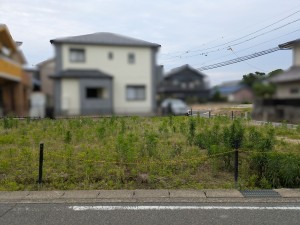 名古屋市中川区、土地の外観画像です