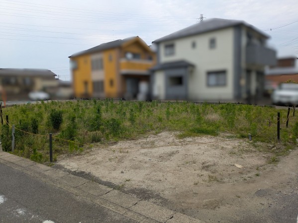 名古屋市中川区、土地の外観画像です