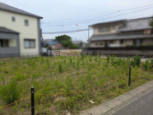 名古屋市中川区、土地の外観画像です
