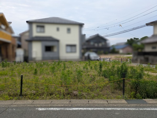 名古屋市中川区、土地の外観画像です