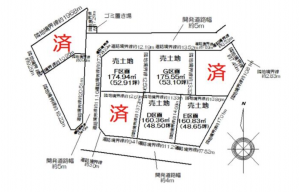 愛知郡東郷町大字春木、土地の画像です
