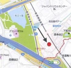 名古屋市緑区清水山、土地の画像です