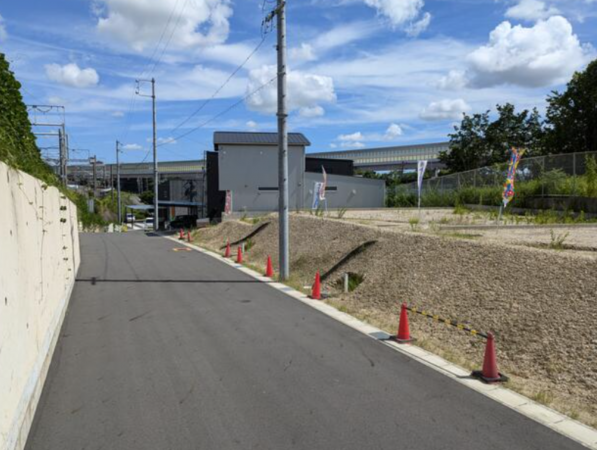 名古屋市緑区清水山、土地の画像です