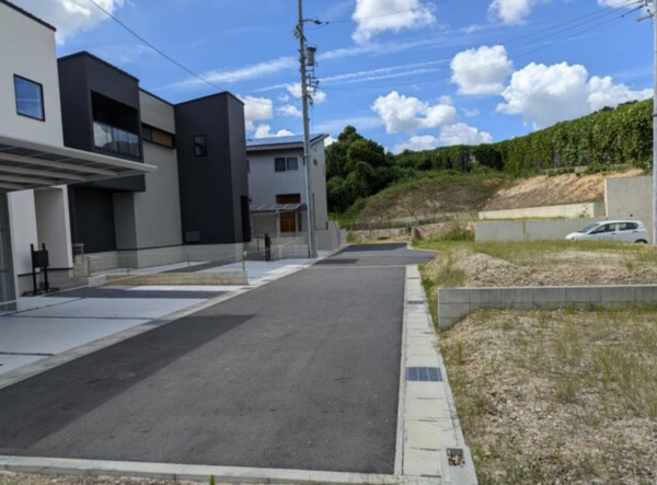 名古屋市緑区清水山、土地の画像です
