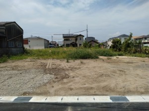 一宮市、土地の外観画像です