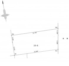 一宮市、土地の間取り画像です