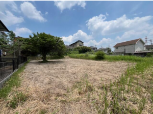 名古屋市名東区梅森坂西、土地の画像です