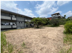 名古屋市名東区梅森坂西、土地の画像です