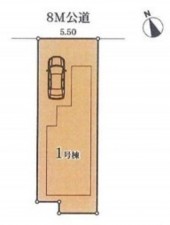 名古屋市天白区島田黒石、中古一戸建ての画像です