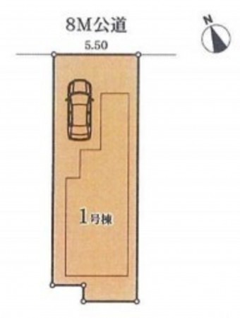名古屋市天白区島田黒石、中古一戸建ての画像です
