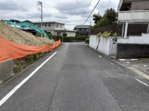愛知郡東郷町春木台、土地の画像です