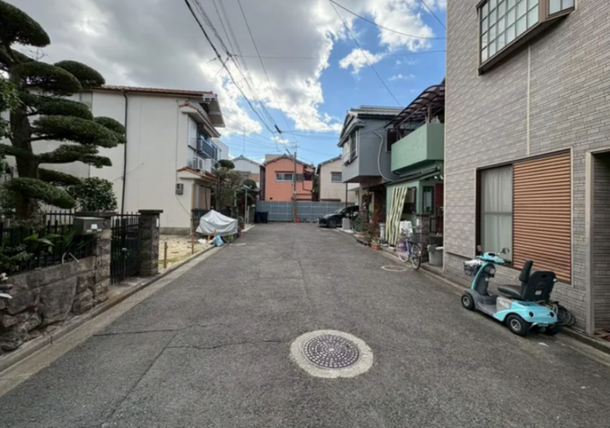 東大阪市寿町、土地の画像です