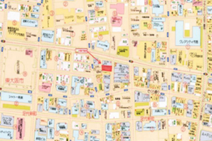 東大阪市足代新町、収益物件/ビルの間取り画像です